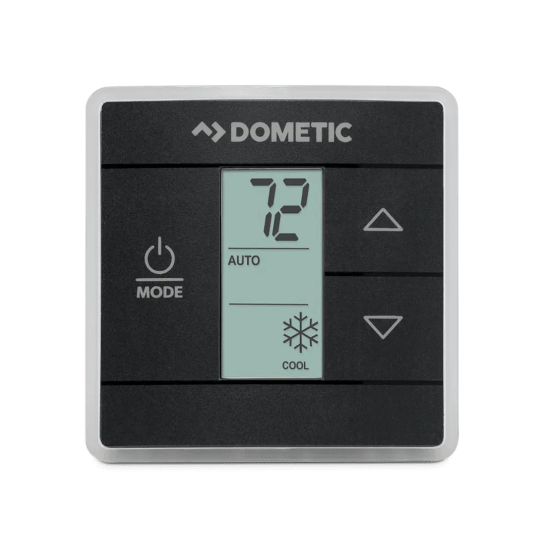 3316250.712 – DOMETIC Wall Thermostat, Use With Dometic Air Conditioners Single Zone Cool/ Furnace/ Heat Strip/ Heat ...